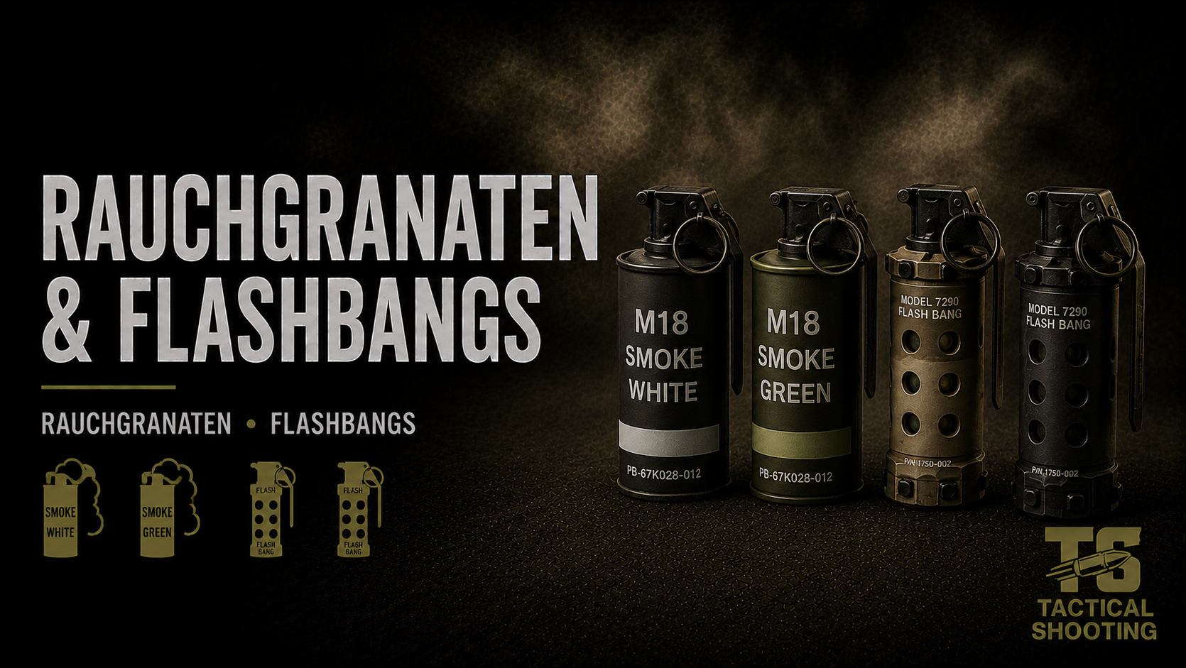 Rauchgranaten/Flashbangs