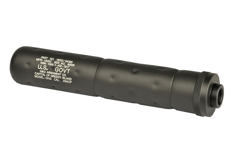 G&G SOCOM Silencer Large CW – Schwarz