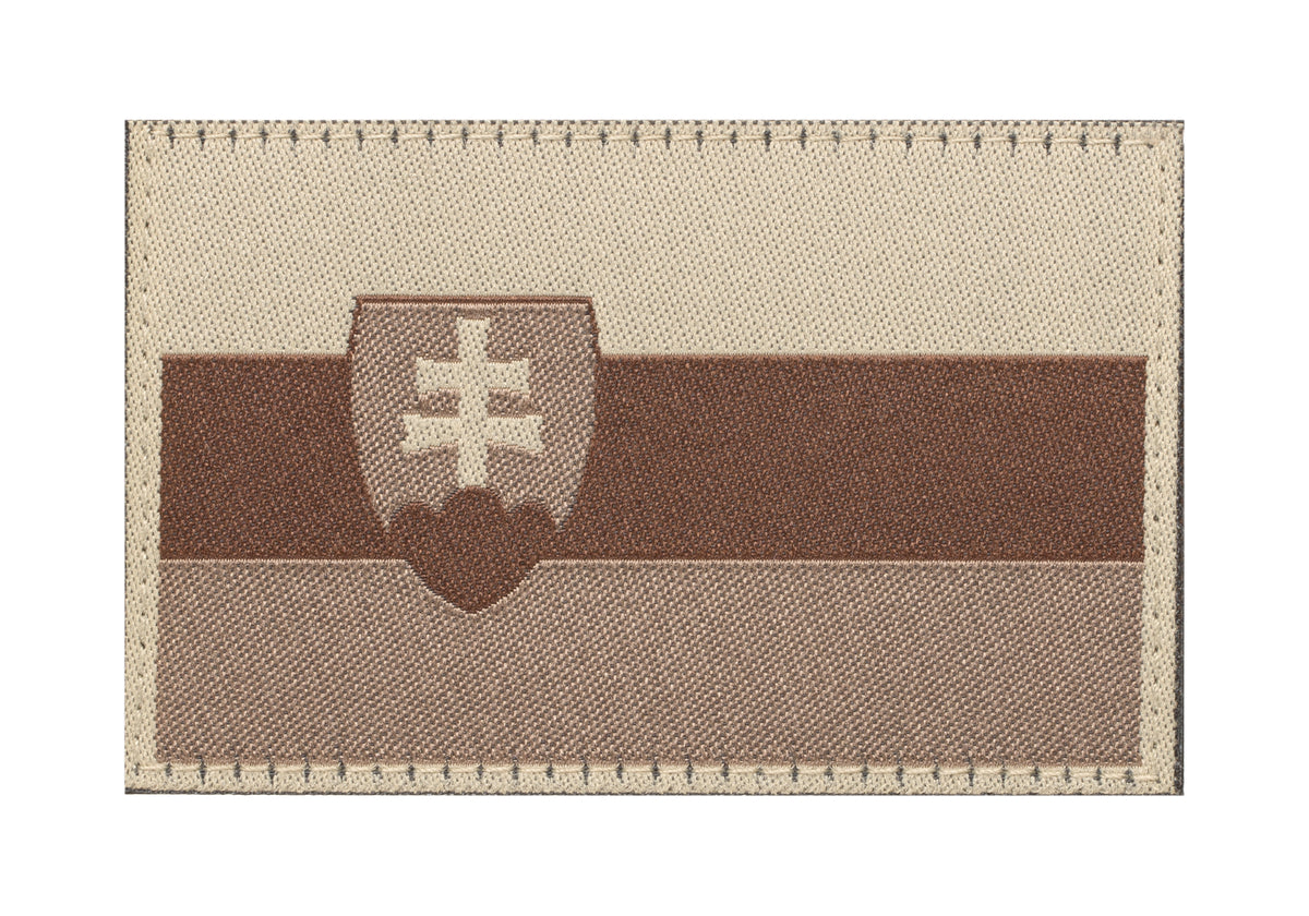 Clawgear Slovakia Flag Patch – Desert