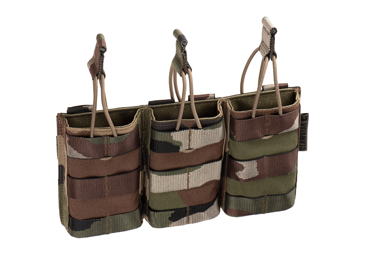 Clawgear 5.56mm Open Triple Mag Pouch Core – CCE