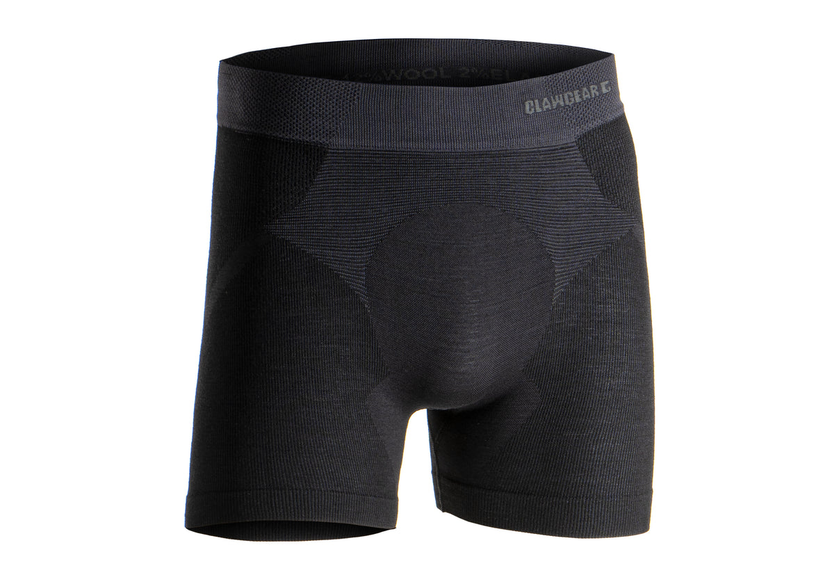 Clawgear Merino Seamless Boxer – Black