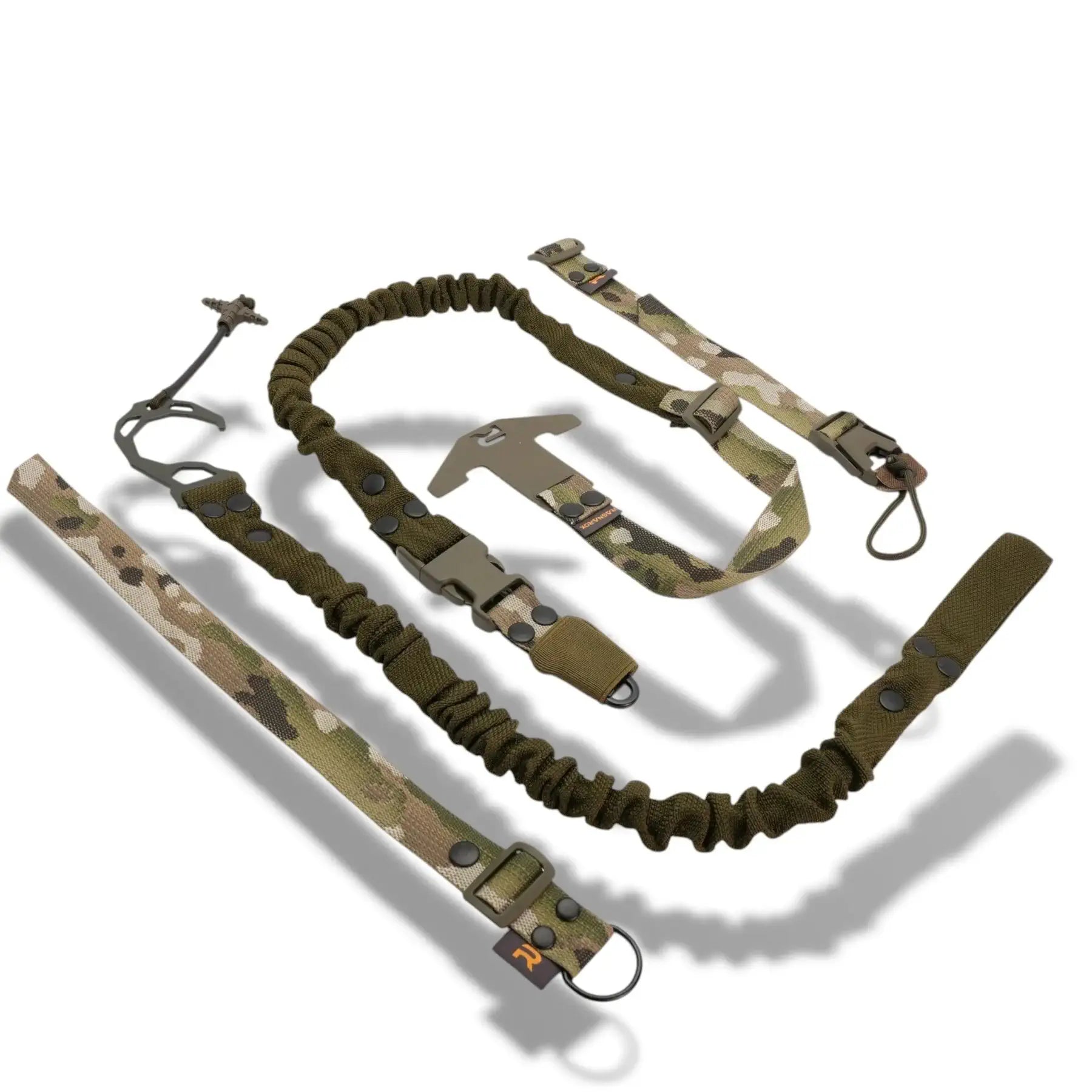 RAGNAROK THOR Single-Point Sling – Schnellwechsel-Waffengurt inkl. Plate Carrier Mounts mit Haken