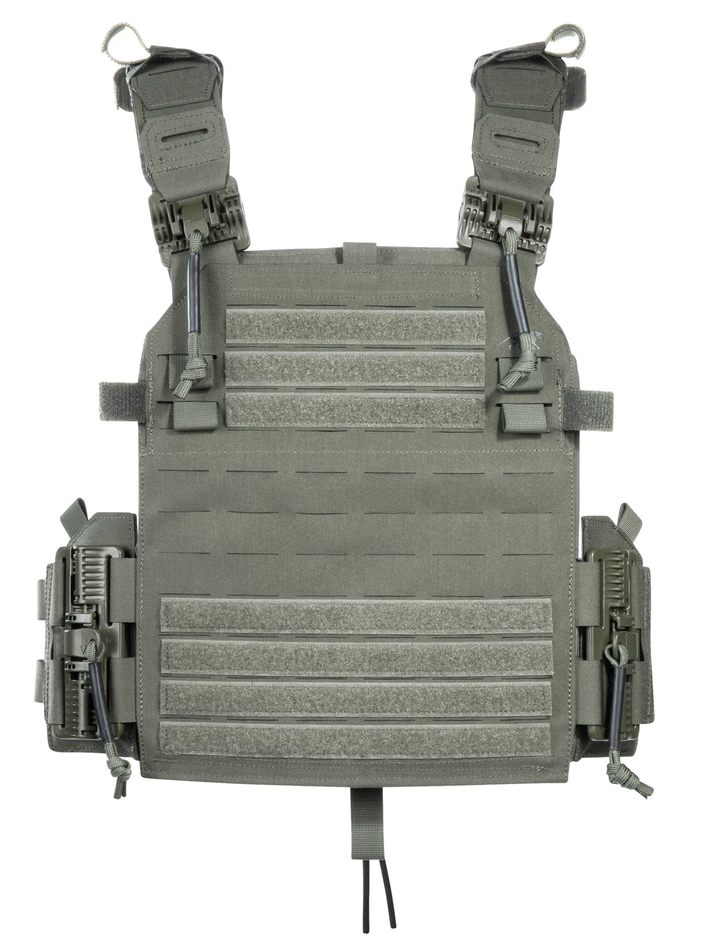 Tasmanian Tiger Plate Carrier QR LC ZP IRR – Steingrau-Oliv