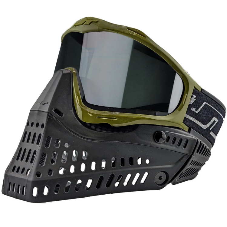 JT Proflex Olive Frame Paintball Mask – Olive Frame Thermal Paintball Maske | Maximale Belüftung & Komfort
