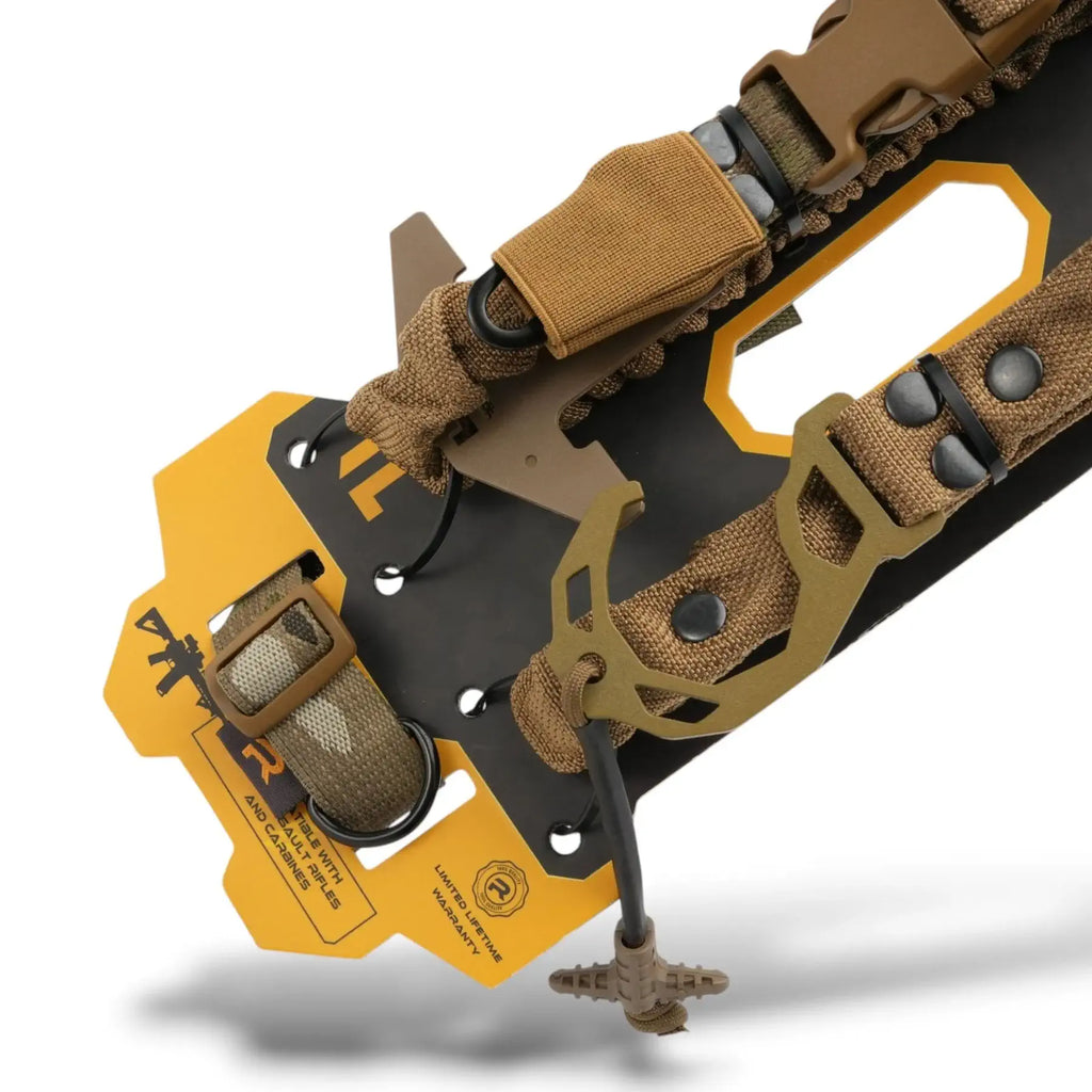 RAGNAROK THOR Single-Point Sling – Schnellwechsel-Waffengurt inkl. Plate Carrier Mounts mit Haken