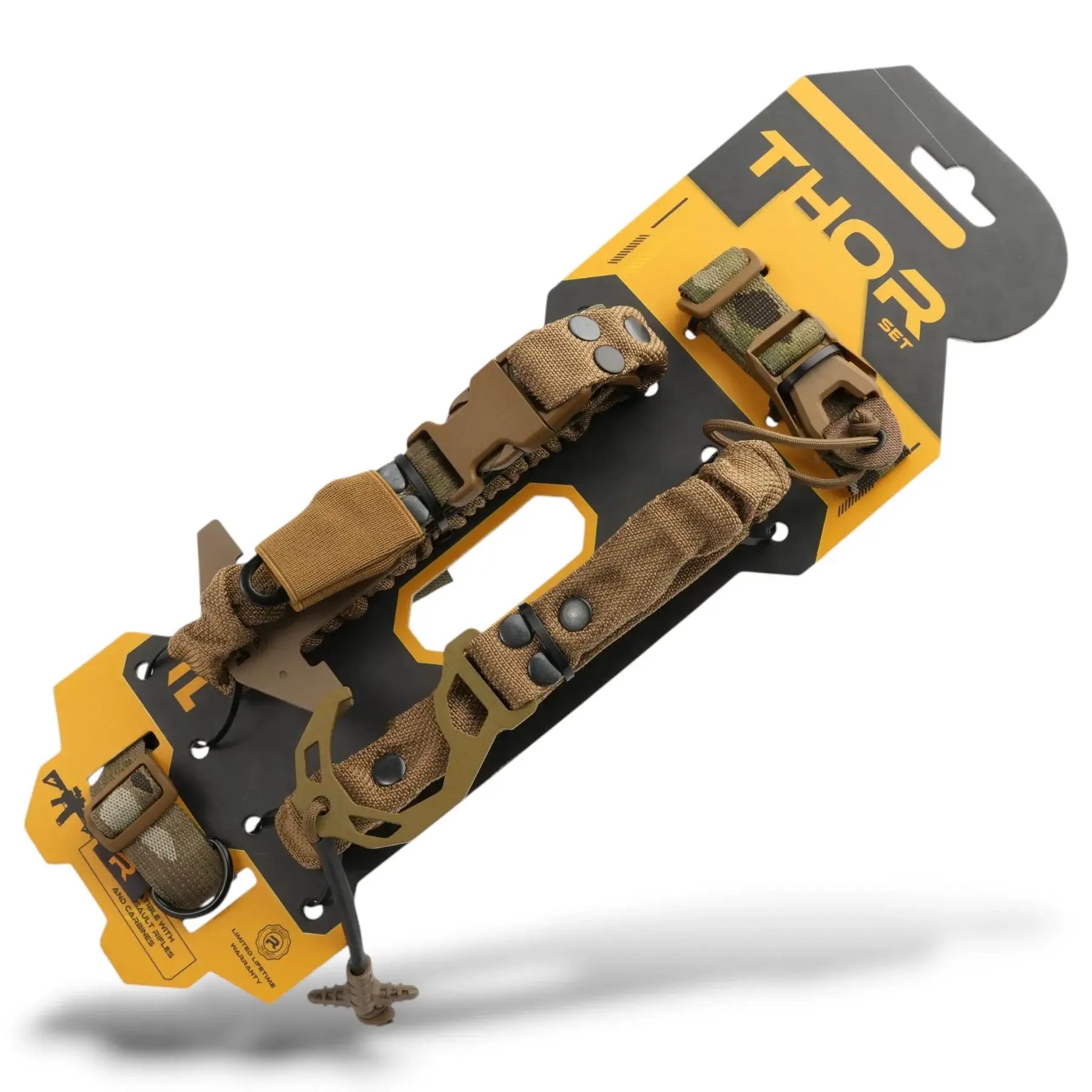 RAGNAROK THOR Single-Point Sling – Schnellwechsel-Waffengurt inkl. Plate Carrier Mounts mit Haken