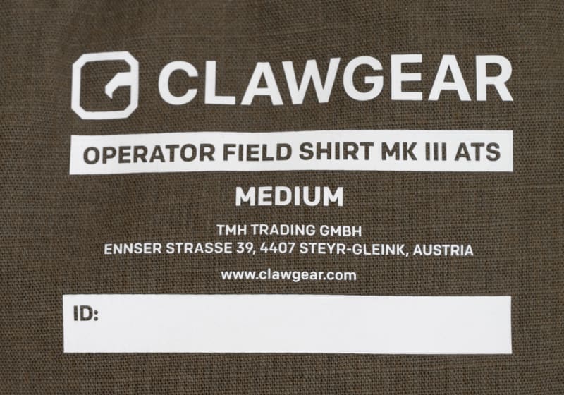 Clawgear Operator Field Shirt MK III ATS Flex Originalproduktfoto Airsoftzone