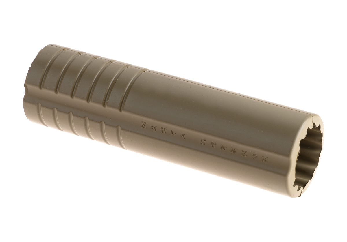 Manta 8 x 1.75 Inch ID Large Smooth Suppressor Cover – FDE