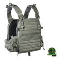 Tasmanian Tiger Plate Carrier QR LC ZP IRR – Steingrau-Oliv