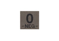 Clawgear 0 Neg Bloodgroup Patch – Produktansicht 1