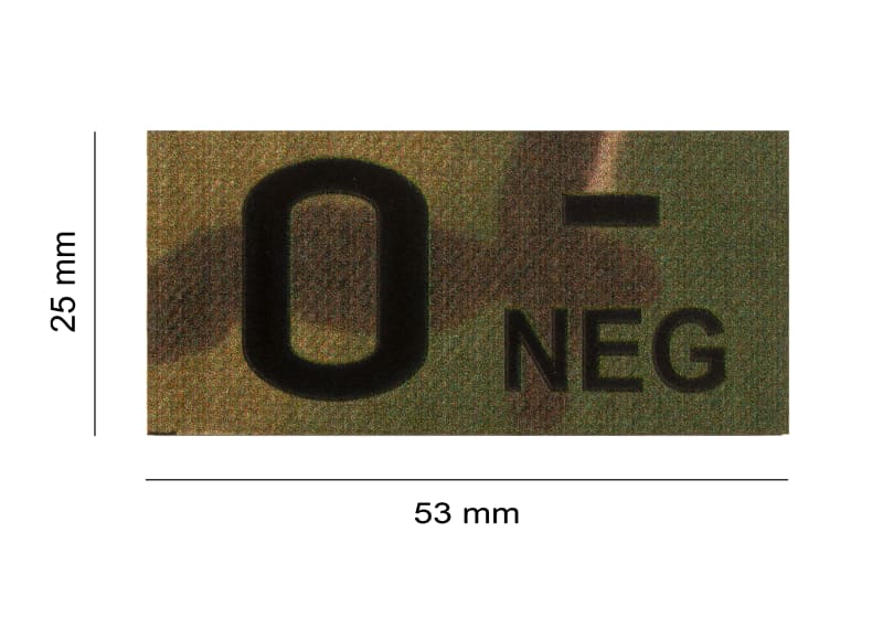 Clawgear 0 Neg IR Patch – Produktansicht 5