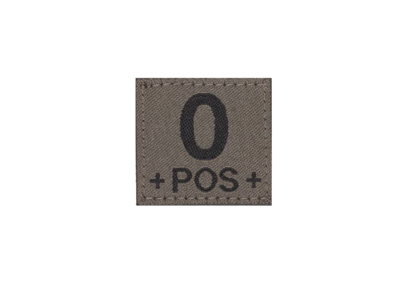 Clawgear 0 Pos Bloodgroup Patch – Produktansicht 1