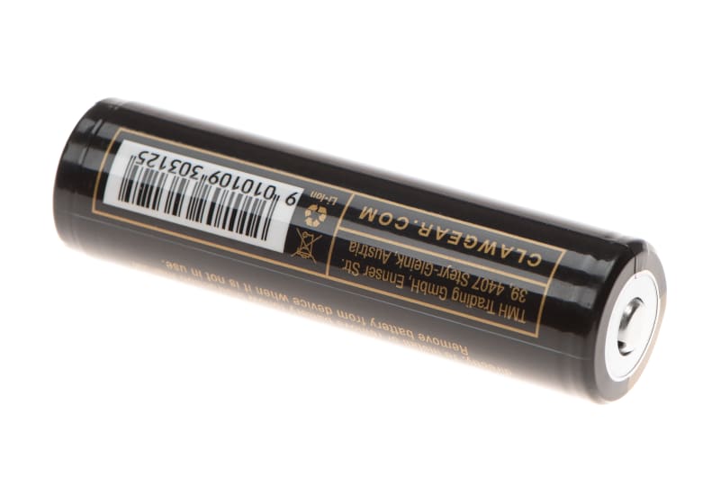 Clawgear 18650 Battery 3.7V 2600mAh – Produktansicht 3
