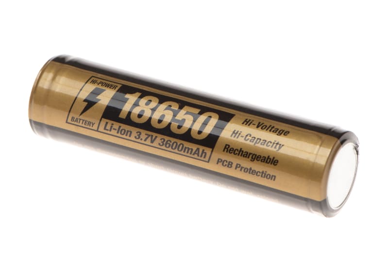 Clawgear 18650 Battery 3.7V 3600mAh – Produktansicht 1