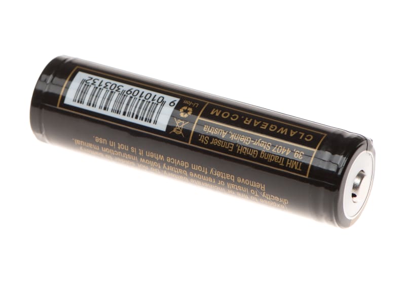 Clawgear 18650 Battery 3.7V 3600mAh – Produktansicht 3