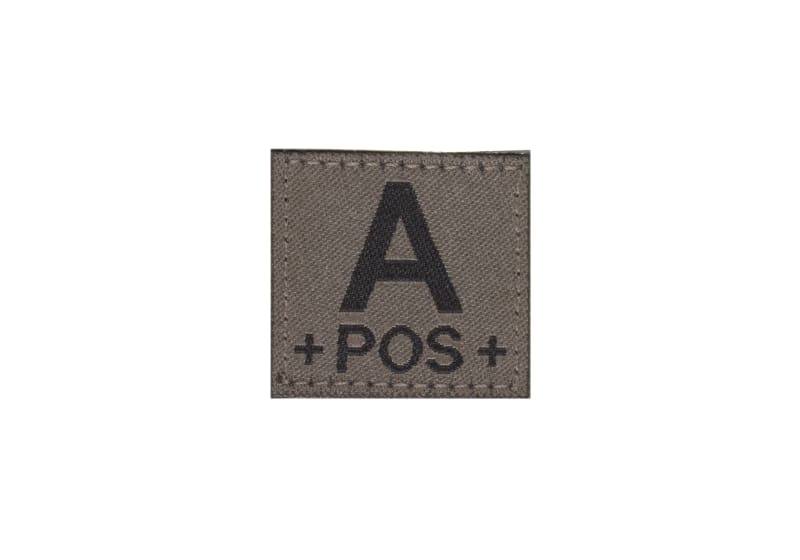 Clawgear A Pos Bloodgroup Patch – Produktansicht 1