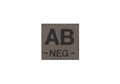 Clawgear AB Neg Bloodgroup Patch – Produktansicht 1