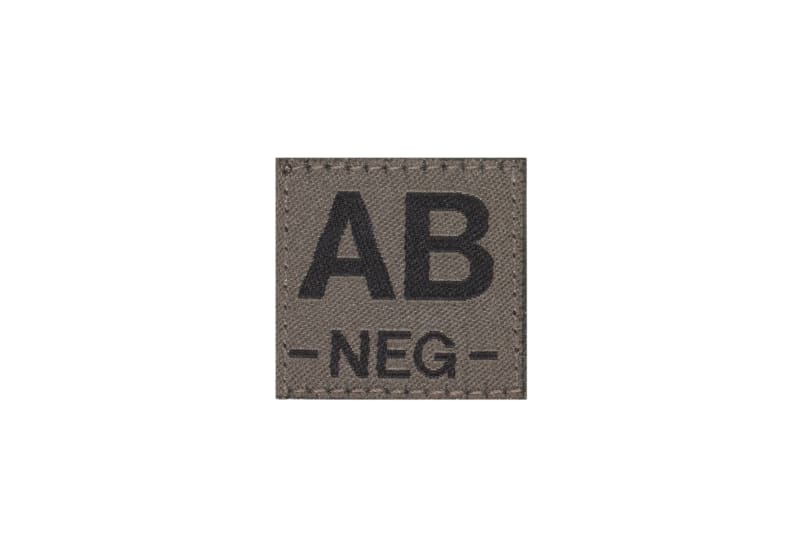 Clawgear AB Neg Bloodgroup Patch – Produktansicht 1