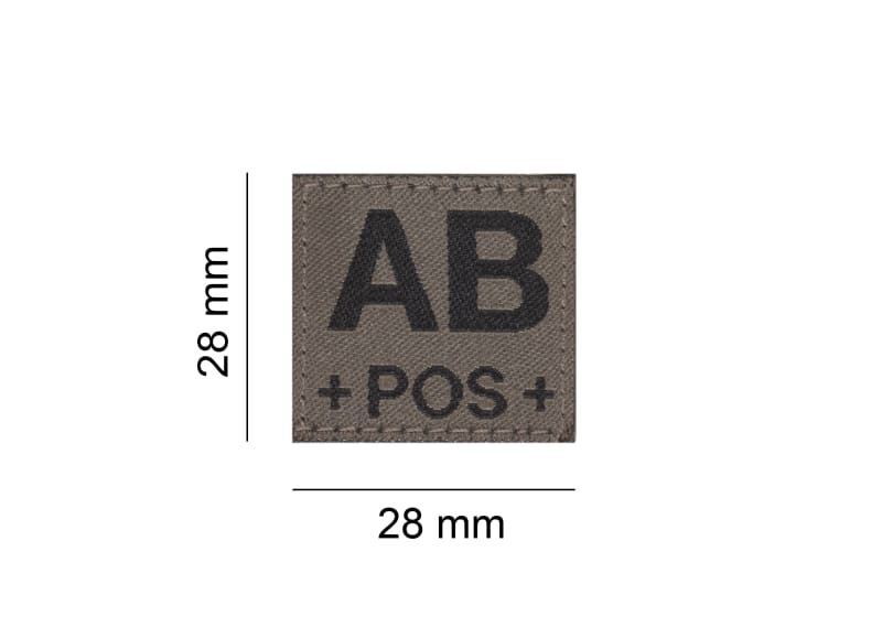 Clawgear AB Pos Bloodgroup Patch – Produktansicht 2
