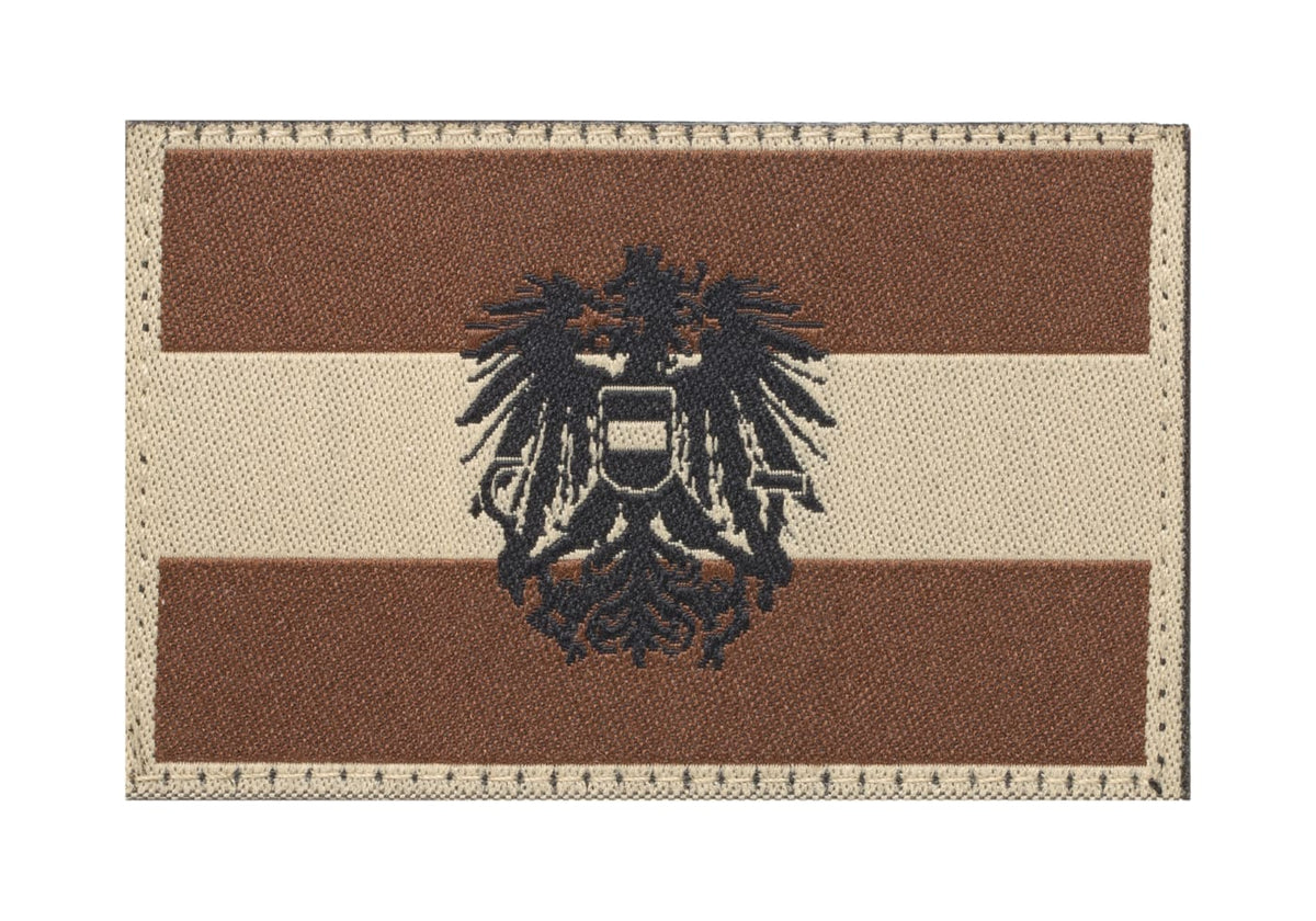 Clawgear Austria Emblem Flag Patch – Desert
