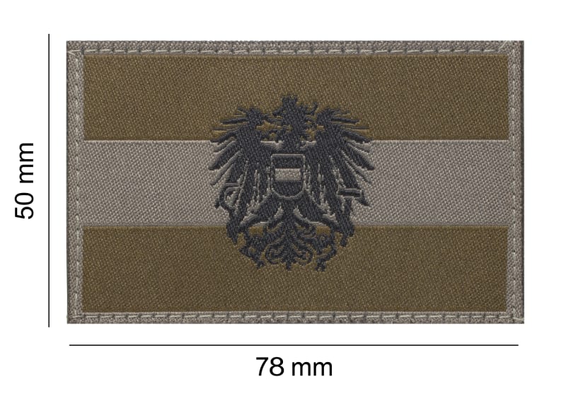 Clawgear Austria Emblem Flag Patch – Produktansicht 2