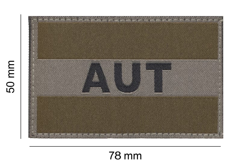 Clawgear Austria Flag Patch – Produktansicht 2