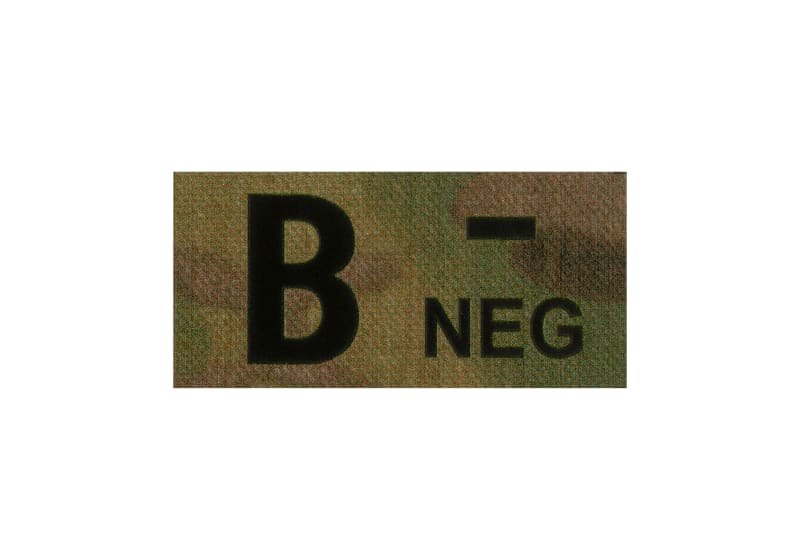 Clawgear B Neg IR Patch – Produktansicht 1