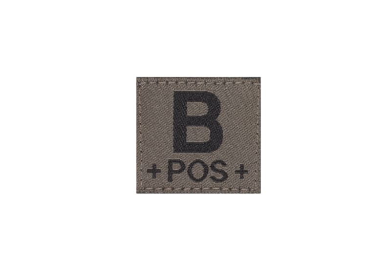 Clawgear B Pos Bloodgroup Patch – Produktansicht 1