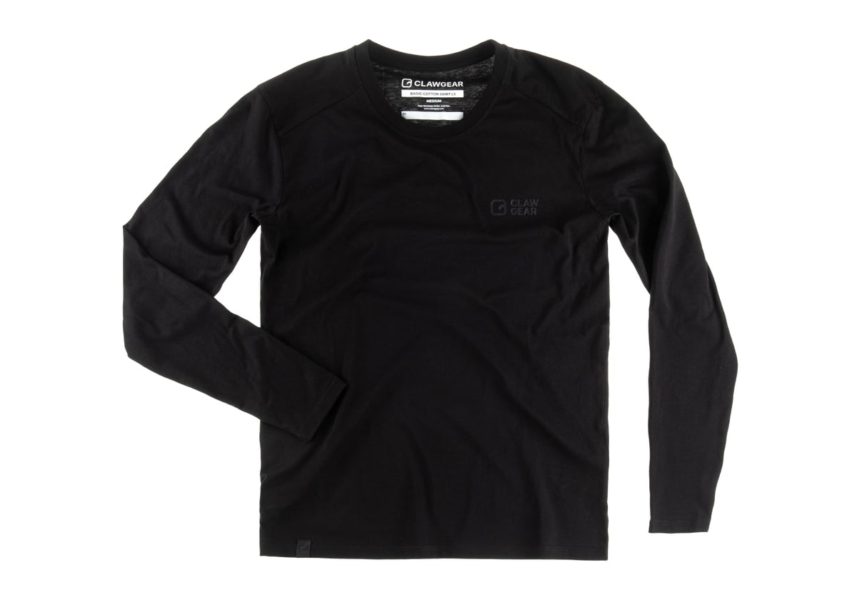 Clawgear Basic Tee LS – Black