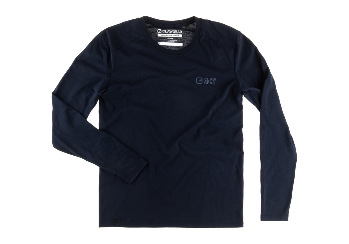 Clawgear Basic Tee LS – Navy