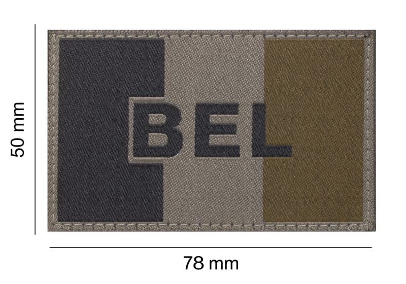 Clawgear Belgium Flag Patch – Produktansicht 2
