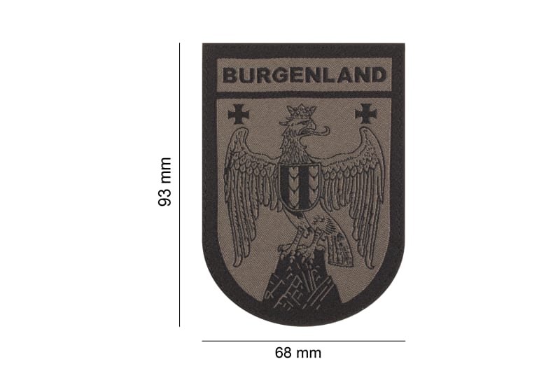 Clawgear Burgenland Shield Patch – Produktansicht 2