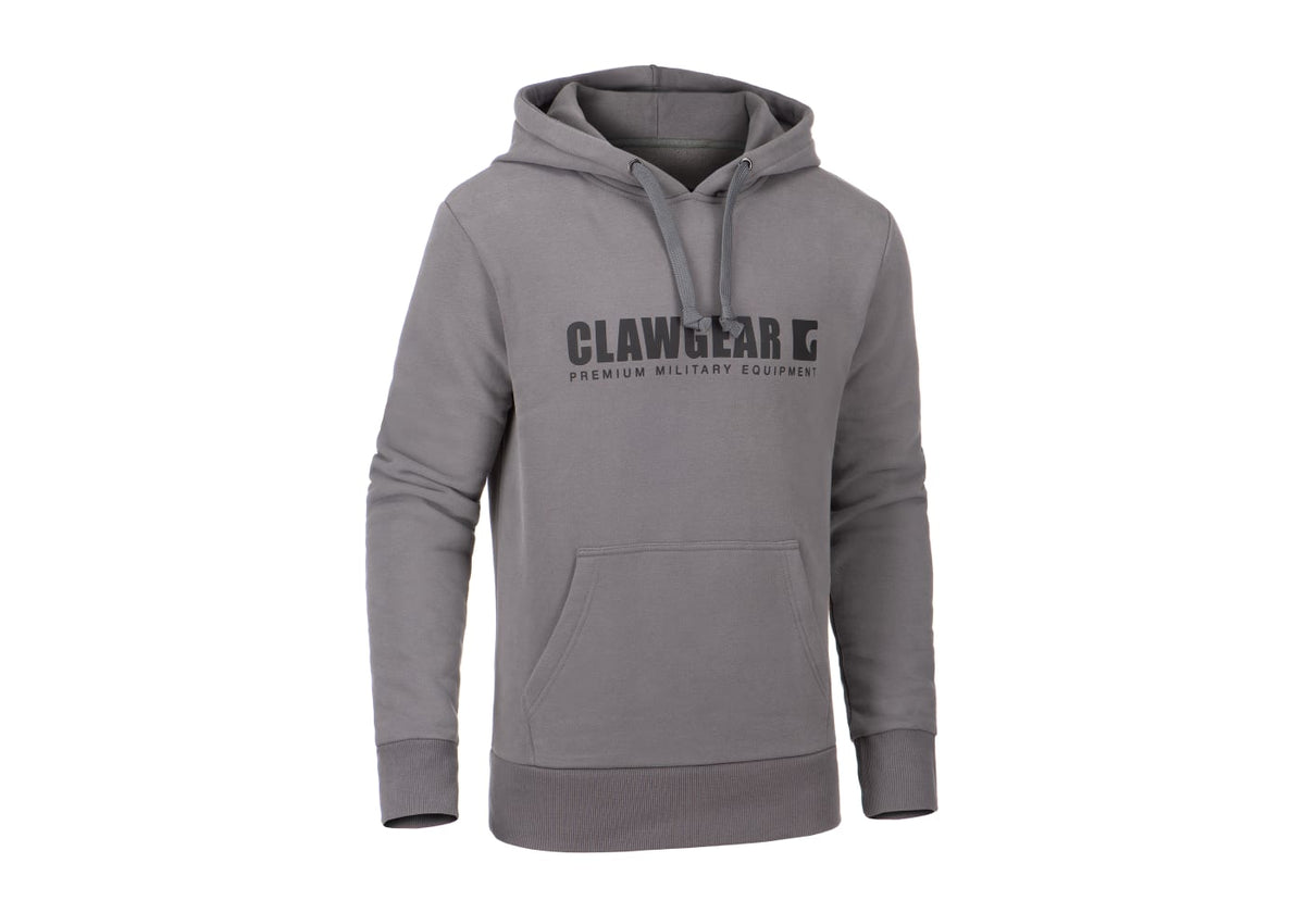 Clawgear CG Logo Hoodie – Wolf Grey