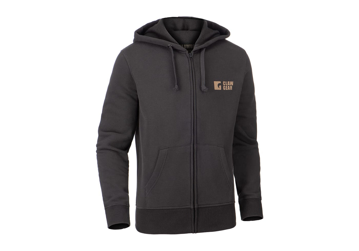 Clawgear CG Logo Zip Hoodie – Black