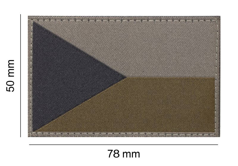 Clawgear Czech Republic Flag Patch – Produktansicht 2