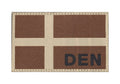 Clawgear Denmark Flag Patch – Desert