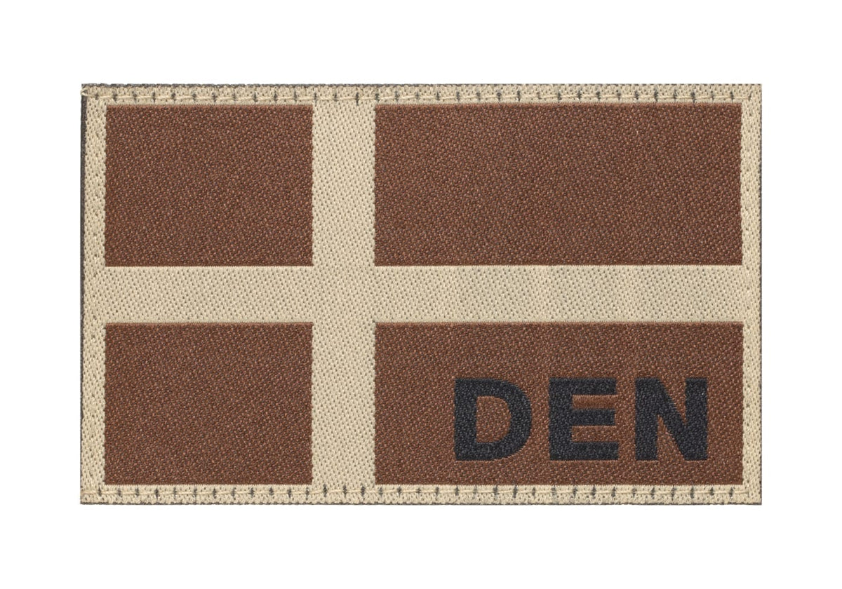 Clawgear Denmark Flag Patch – Desert
