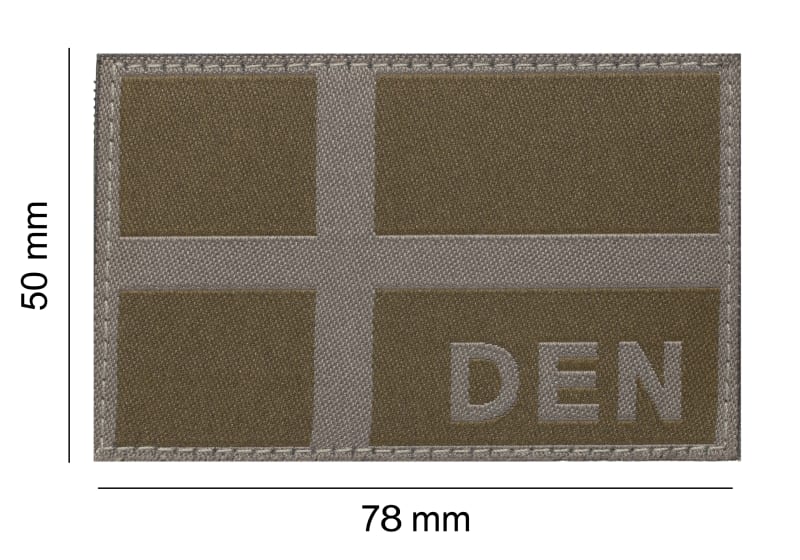 Clawgear Denmark Flag Patch – Produktansicht 2