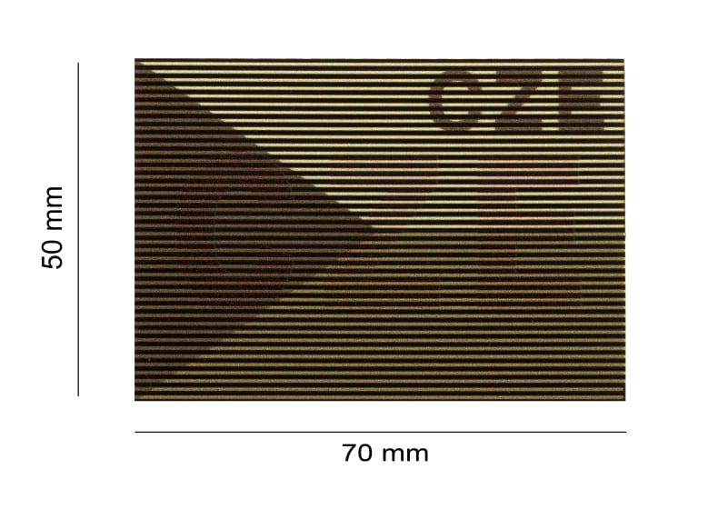 Clawgear Dual IR Patch CZE – Produktansicht 5