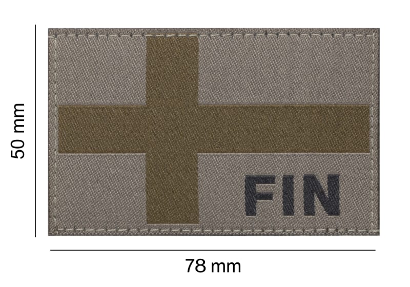 Clawgear Finland Flag Patch – Produktansicht 2