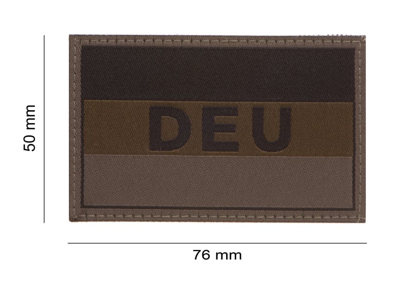 Clawgear Germany Flag Patch – Produktansicht 2