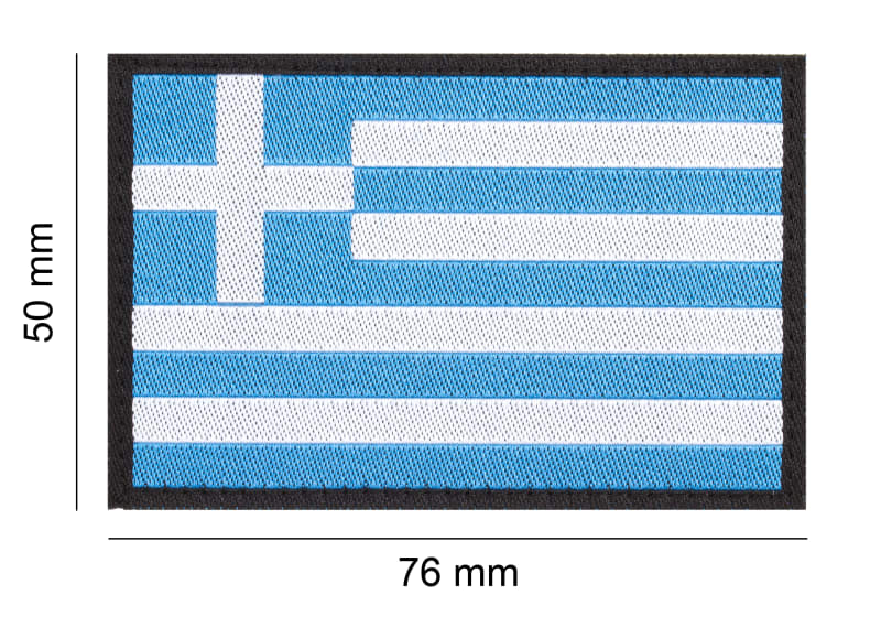 Clawgear Greece Flag Patch – Produktansicht 2