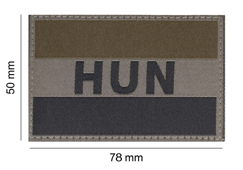 Clawgear Hungary Flag Patch – Produktansicht 2