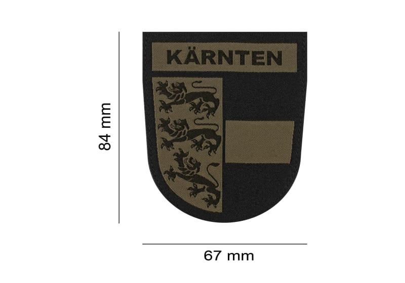 Clawgear Kärnten Shield Patch – Produktansicht 2