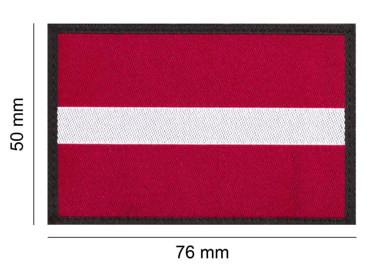 Clawgear Latvia Flag Patch – Produktansicht 2