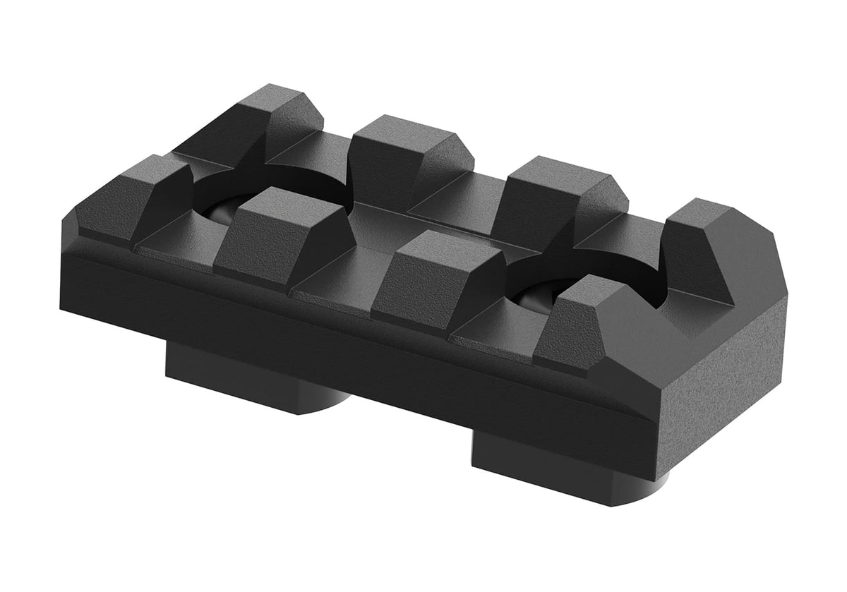Clawgear M-LOK Picatinny-Schiene – 3 Slot, Schwarz – Schwarz