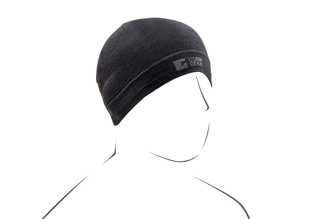 Clawgear Merino Seamless Beanie – Black