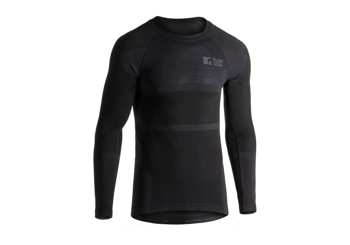 Clawgear Merino Seamless Shirt LS – Black