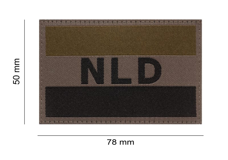 Clawgear Netherlands Flag Patch – Produktansicht 2