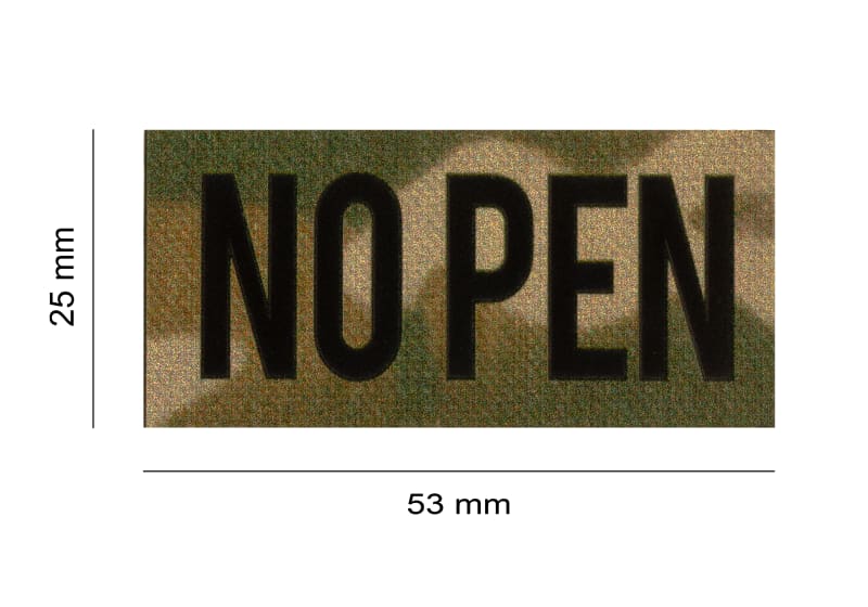 Clawgear No Pen IR Patch – Produktansicht 5